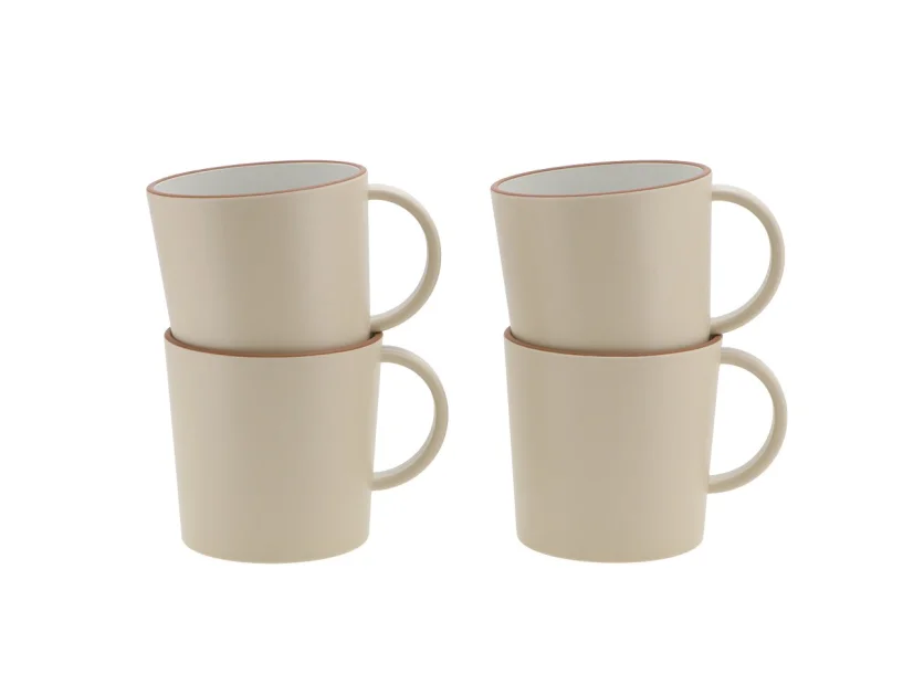 Travellife Avila Mug Set 4PC - White