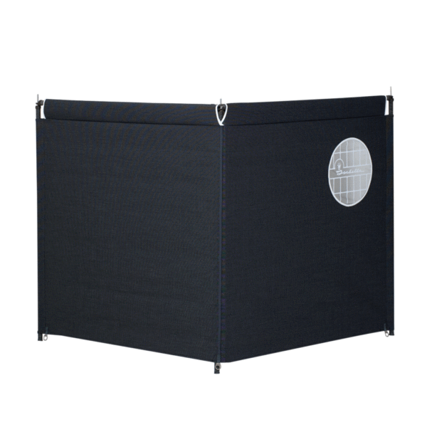 Isabella Windscreen 2 Sided Grey