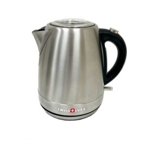 Swiss Luxx Steel 1L Kettle - Brushed